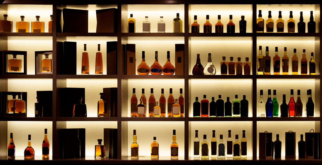 different types of whiskey