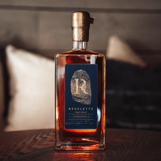 Revelette Navy Label | Single Barrel Bourbon Whiskey, 120.4 Proof