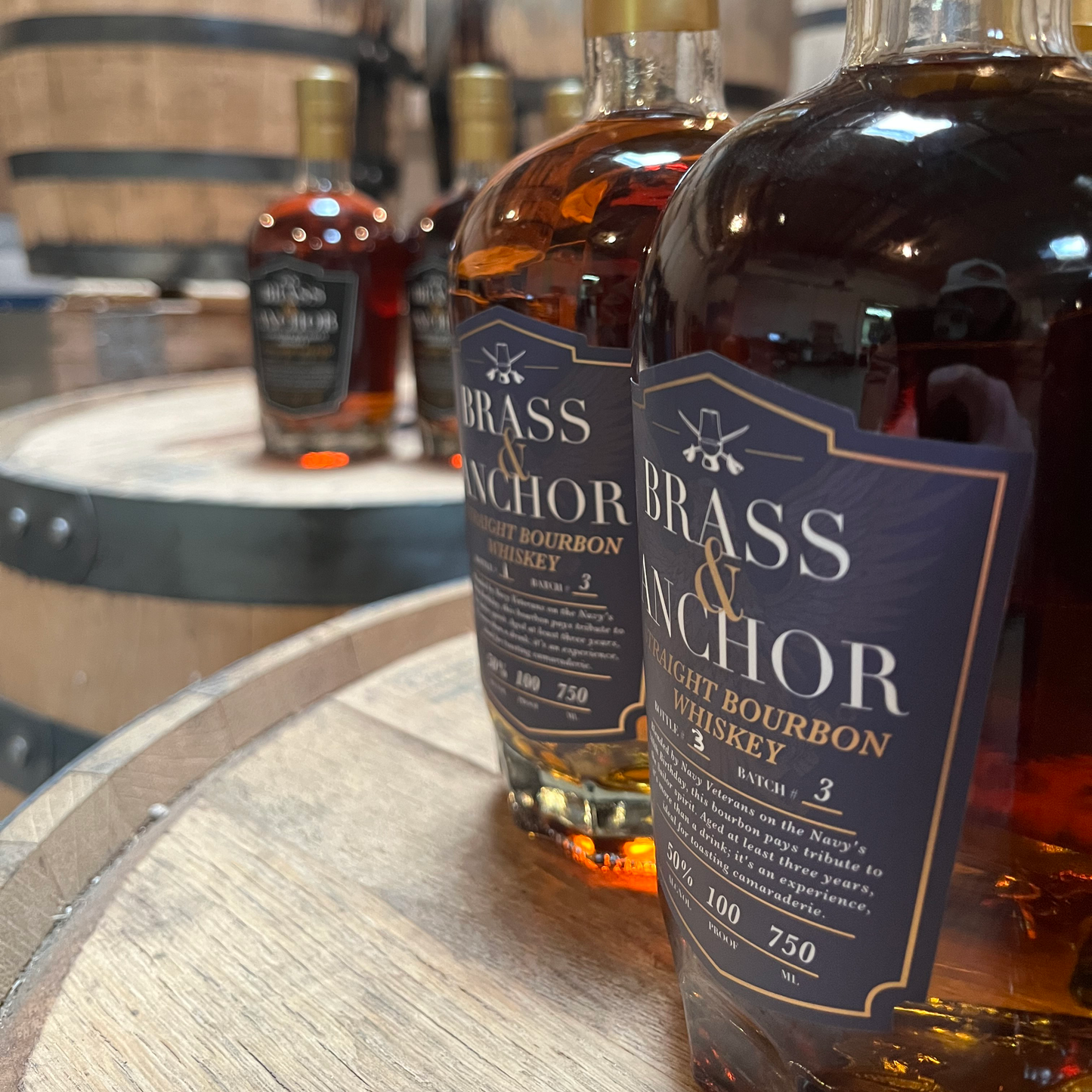 Brass & Anchor Straight Bourbon Whiskey Batch #3