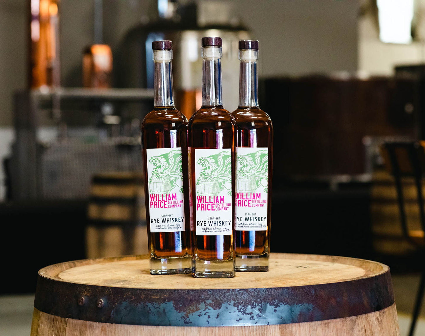 Straight Rye Whiskey | William Price Distilling -  RackHouse Whiskey Club