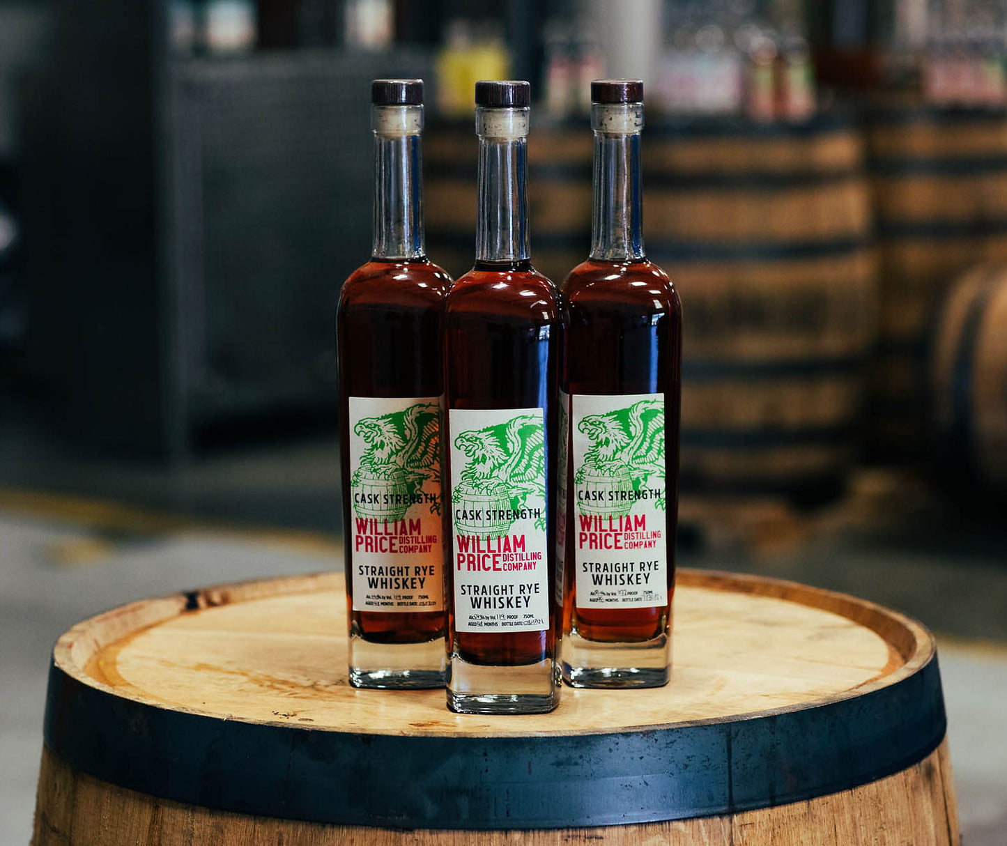 Cask Strength Straight Rye Whiskey | William Price Distilling - RackHouse Whiskey Club