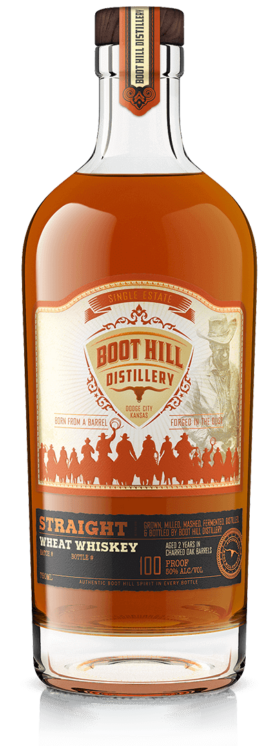 Straight Wheat Whiskey | Boot Hill Distillery - RackHouse Whiskey Club