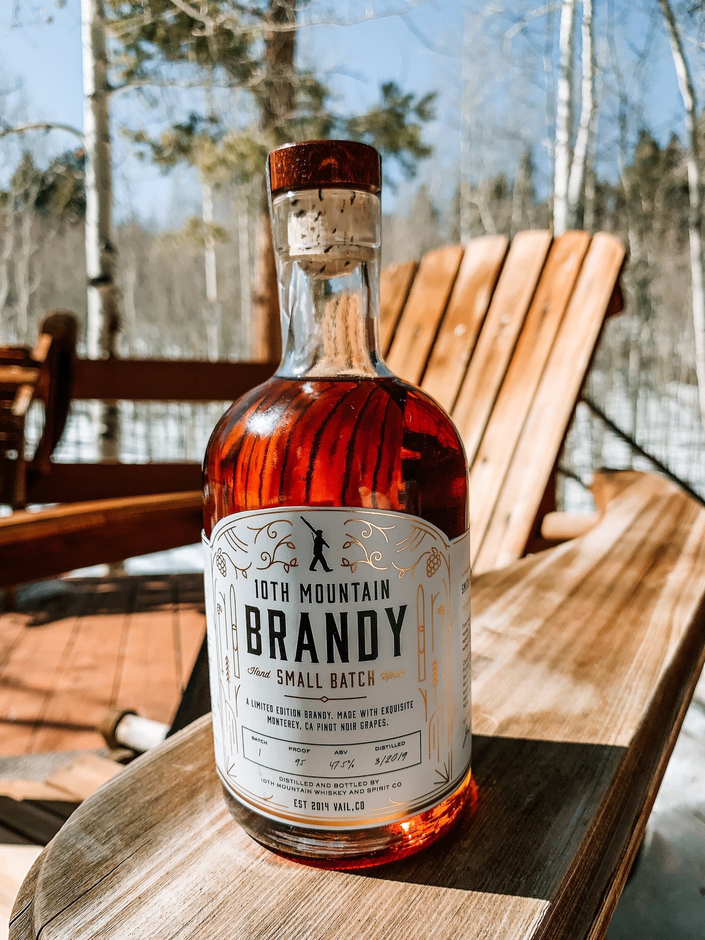 10th Mountain Brandy 375ml - RackHouse Whiskey Club