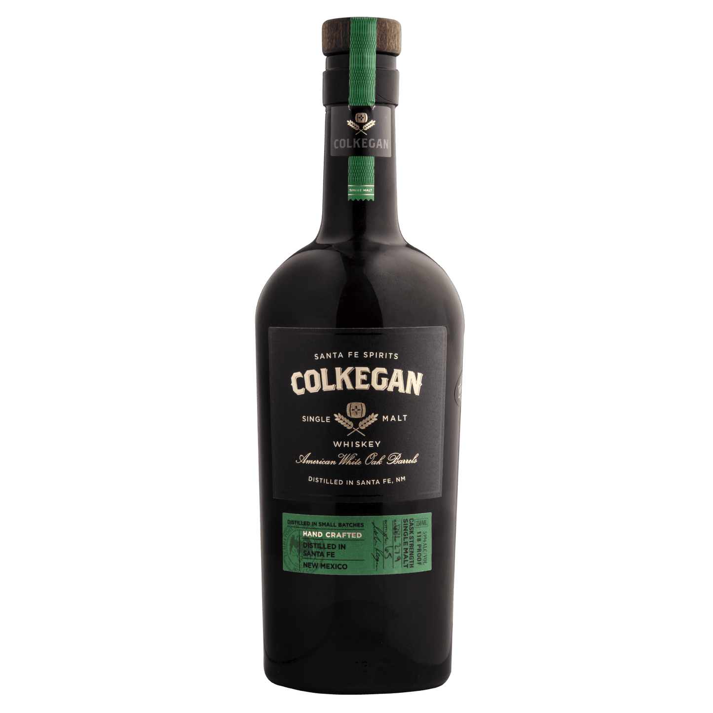 Colkeegan Cask Strength Single Malt | Santa Fe Spirits - RackHouse Whiskey Club