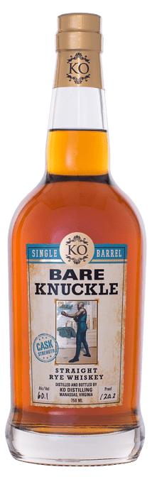 Bare Knuckles Rye Cask Strength | K.O. Distilling - RackHouse Whiskey Club