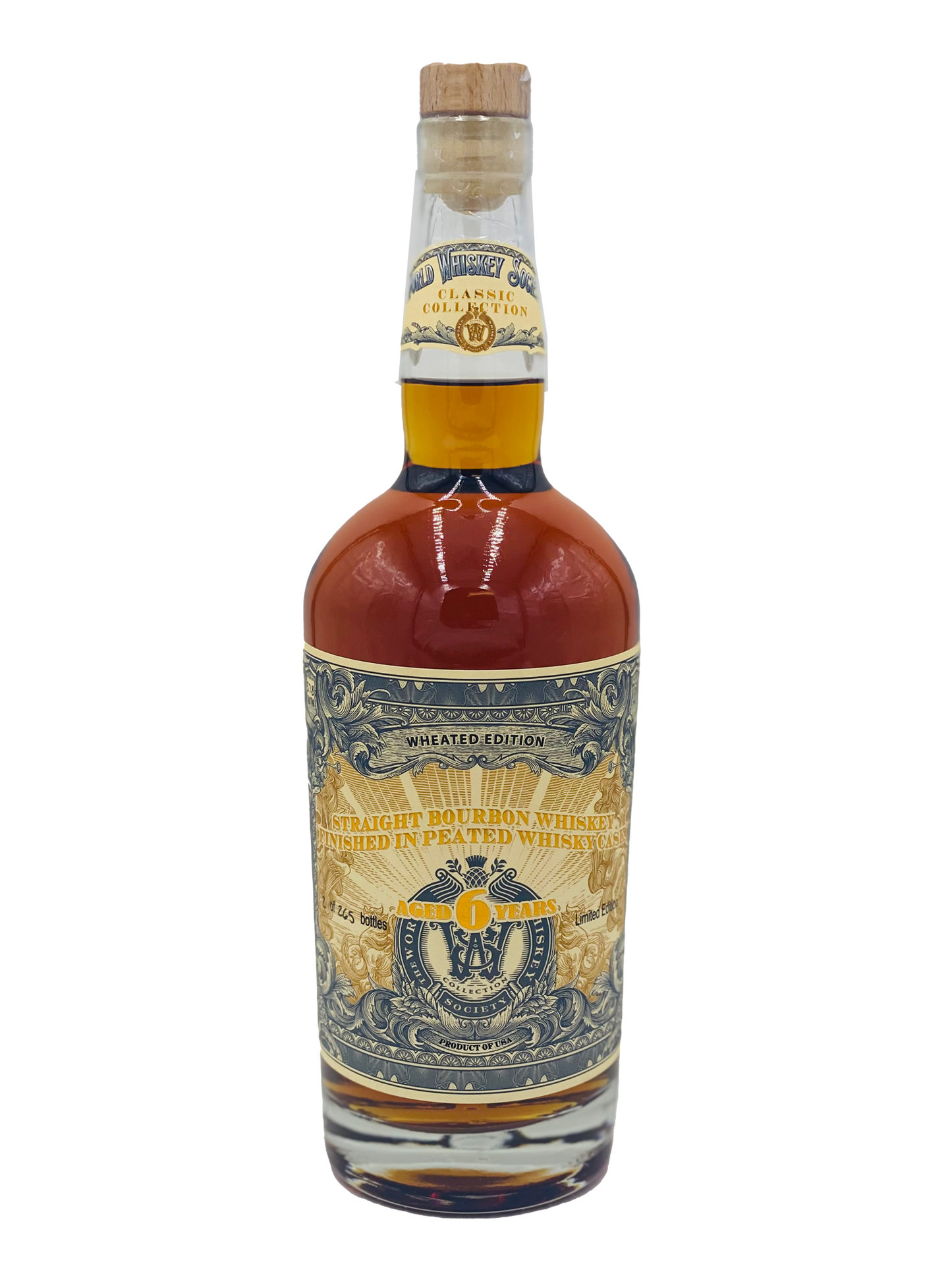 6 YO Straight Bourbon Whiskey finished in Peated Barrel