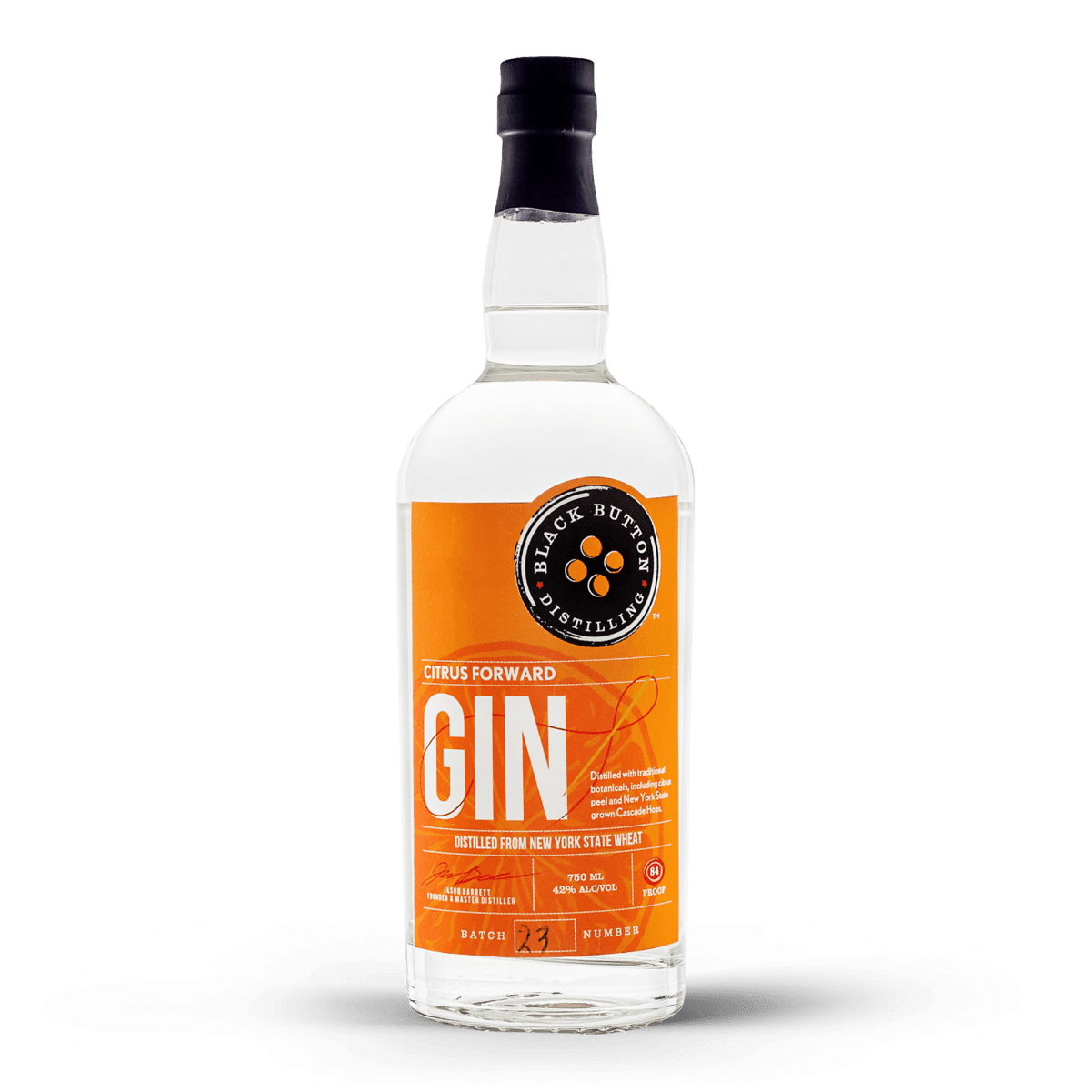 Citrus Forward Gin | Black Button Distilling - RackHouse Whiskey Club
