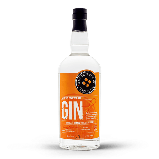 Citrus Forward Gin | Black Button Distilling -  RackHouse Whiskey Club