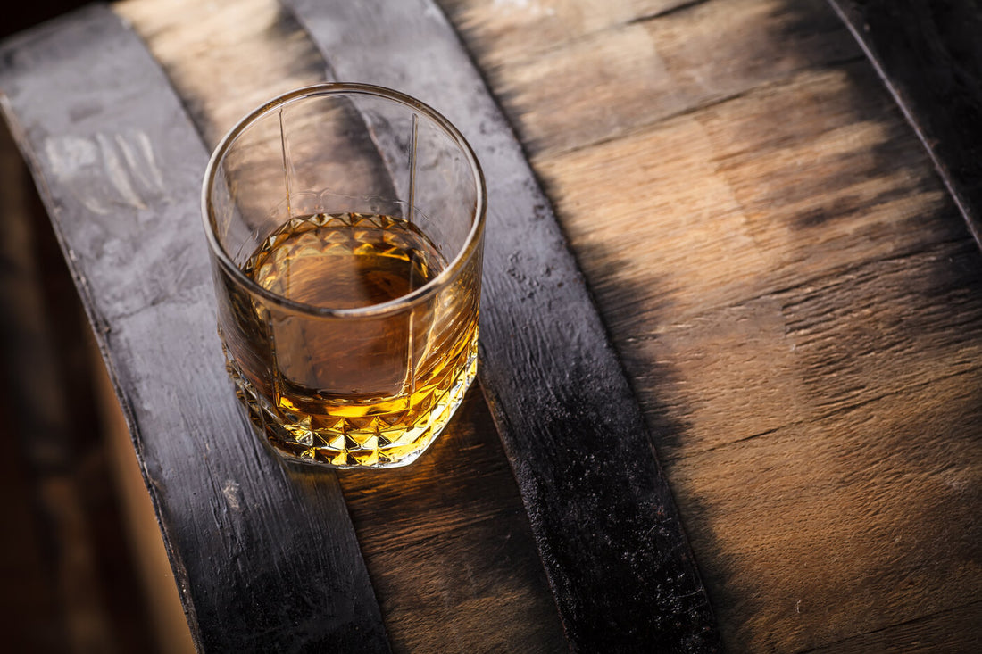 What is barrel-proof whiskey