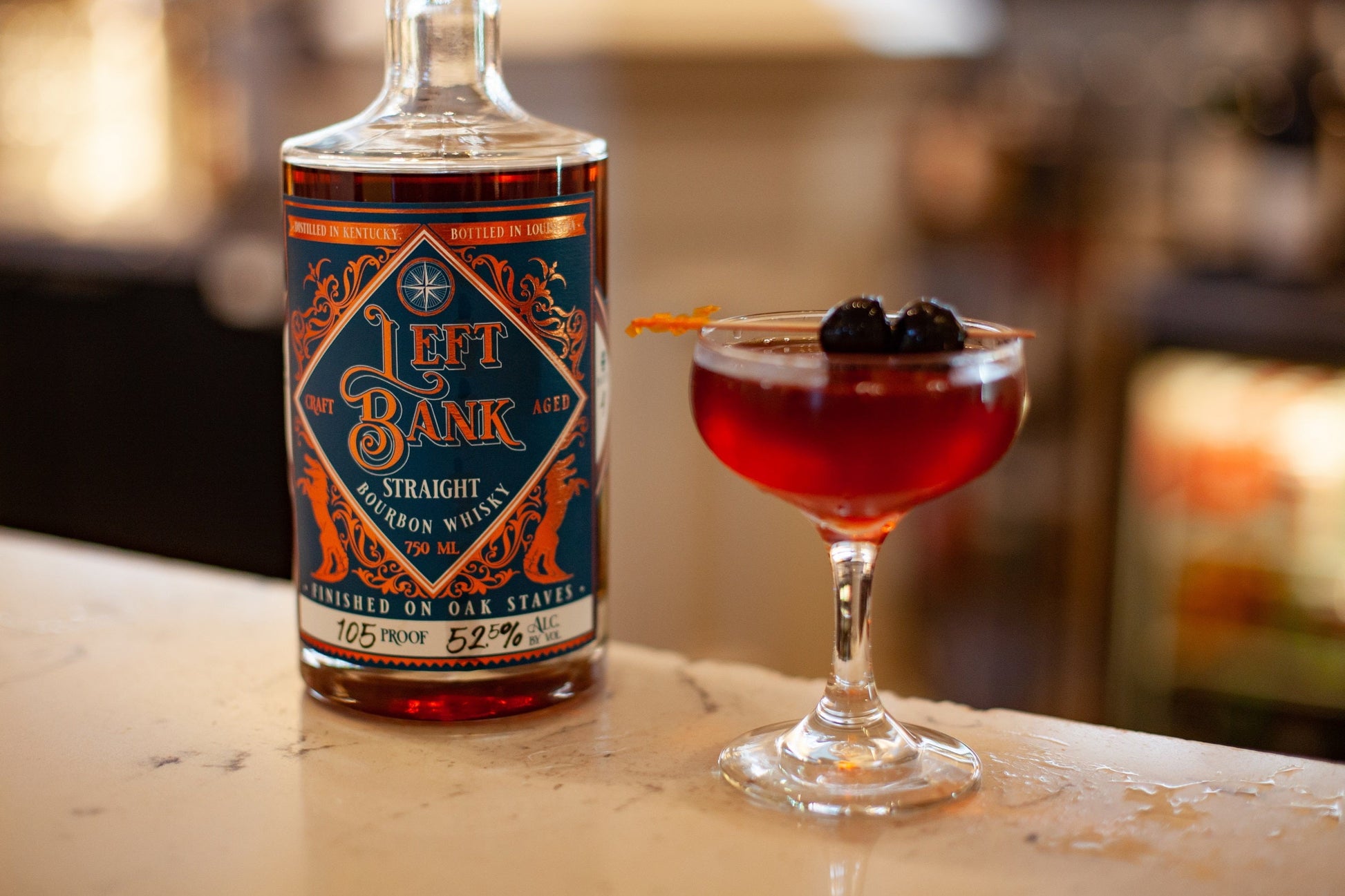 Left Bank Small Batch Bourbon -  RackHouse Whiskey Club