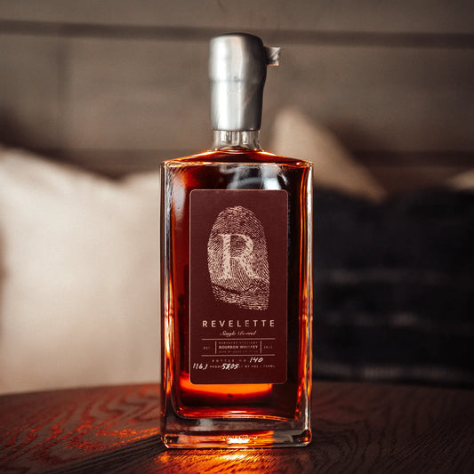 Revelette Crimson Label | Single Barrel Bourbon Whiskey, 116.1 Proof