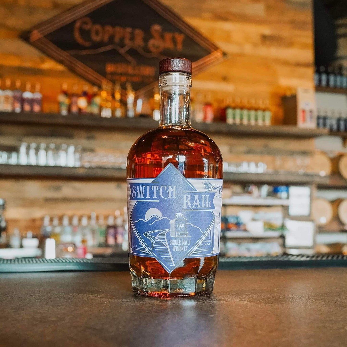 Copper Sky Distillery | Switch Rail Single Malt
