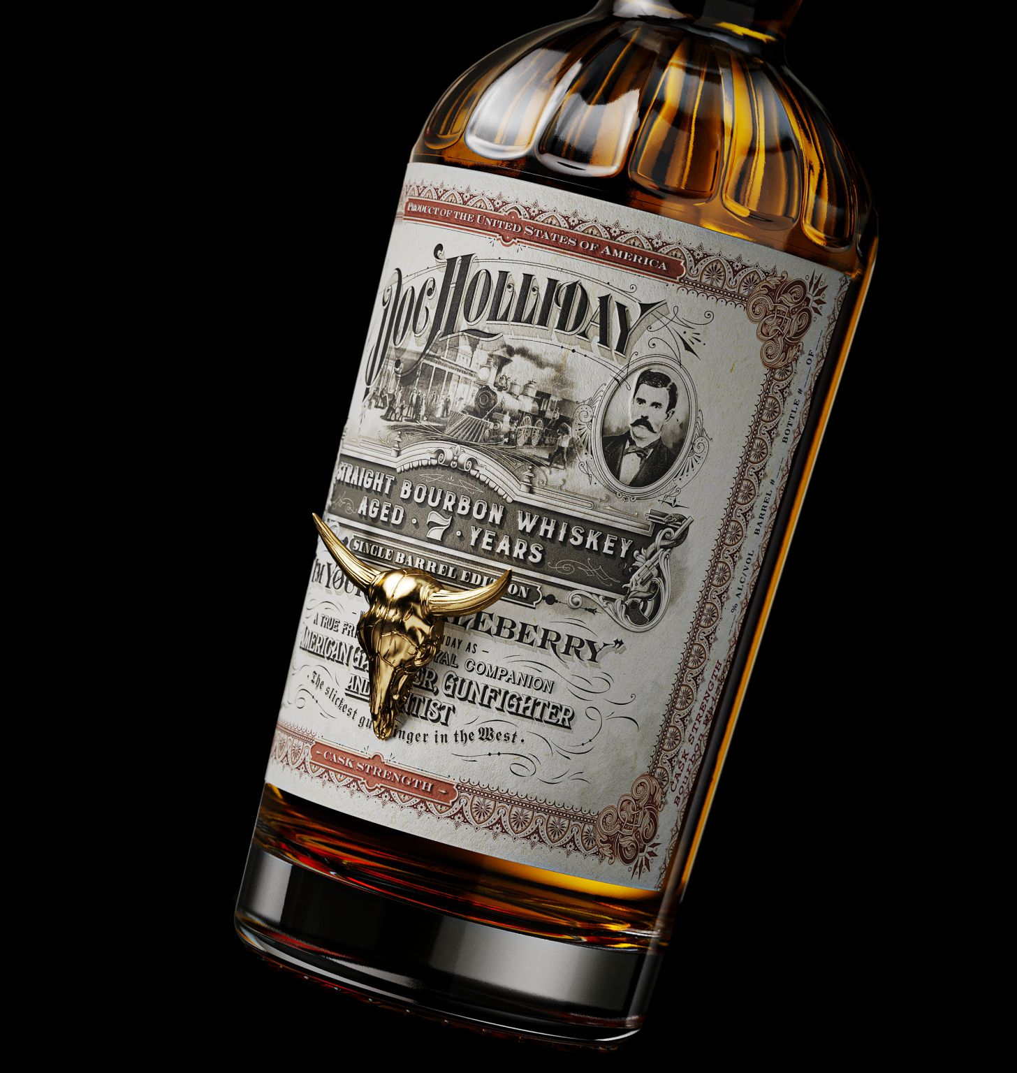 7 YO Doc Holliday Straight Bourbon Whiskey – RackHouse Whiskey Club