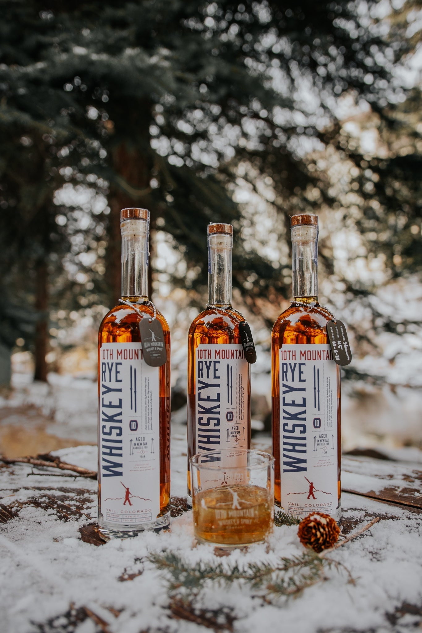 10th Mountain Rye Whiskey - 750ML -  RackHouse Whiskey Club