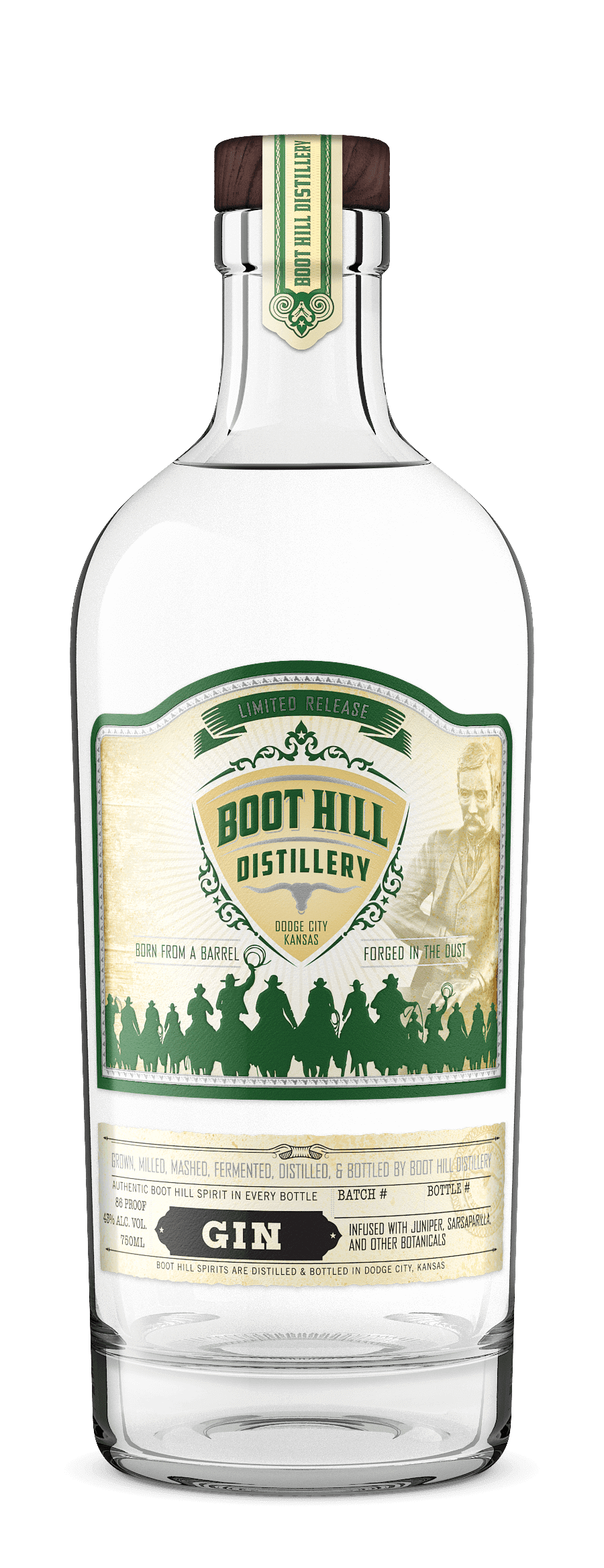 Gin | Boot Hill Distillery -  RackHouse Whiskey Club