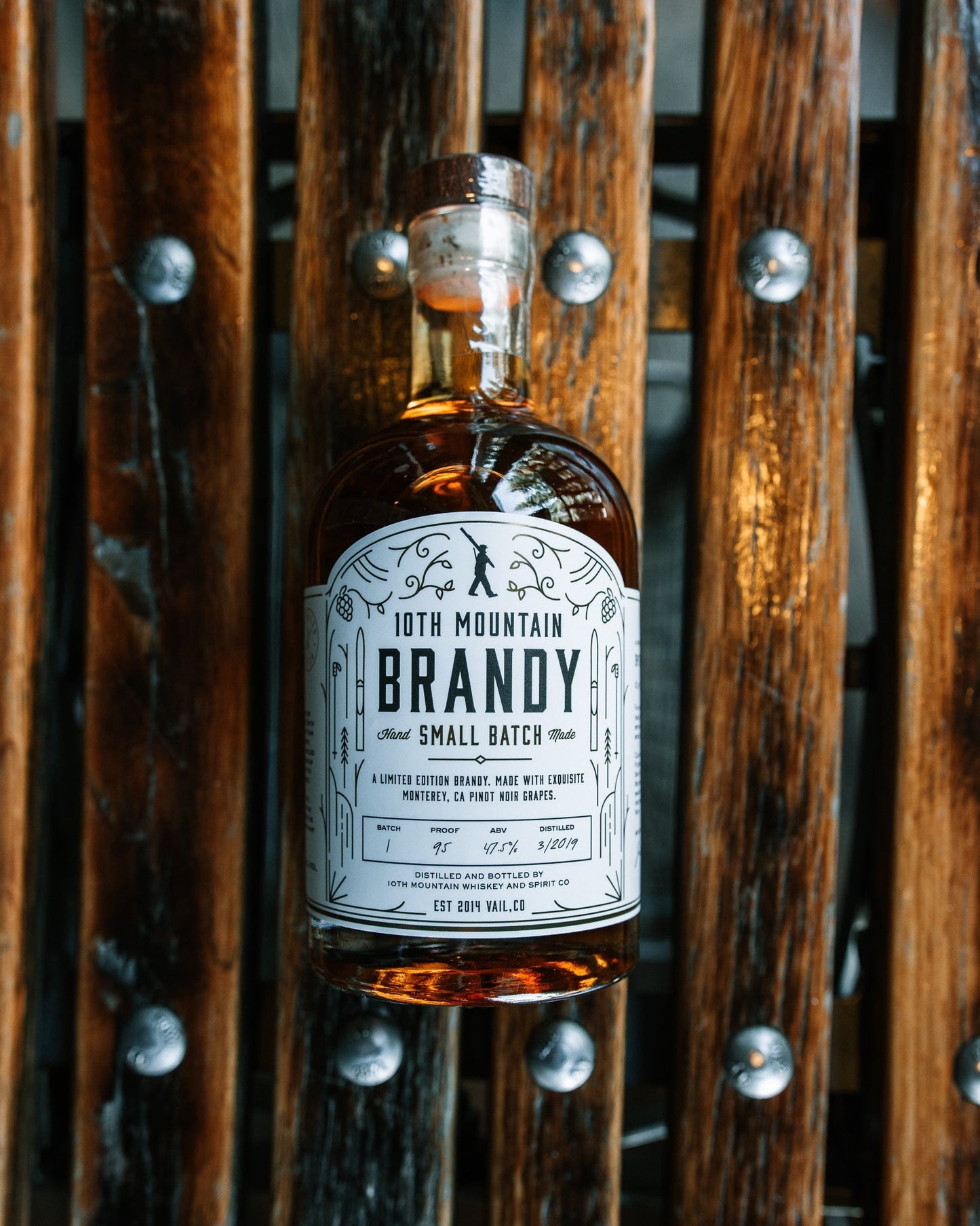 10th Mountain Brandy 375ml -  RackHouse Whiskey Club