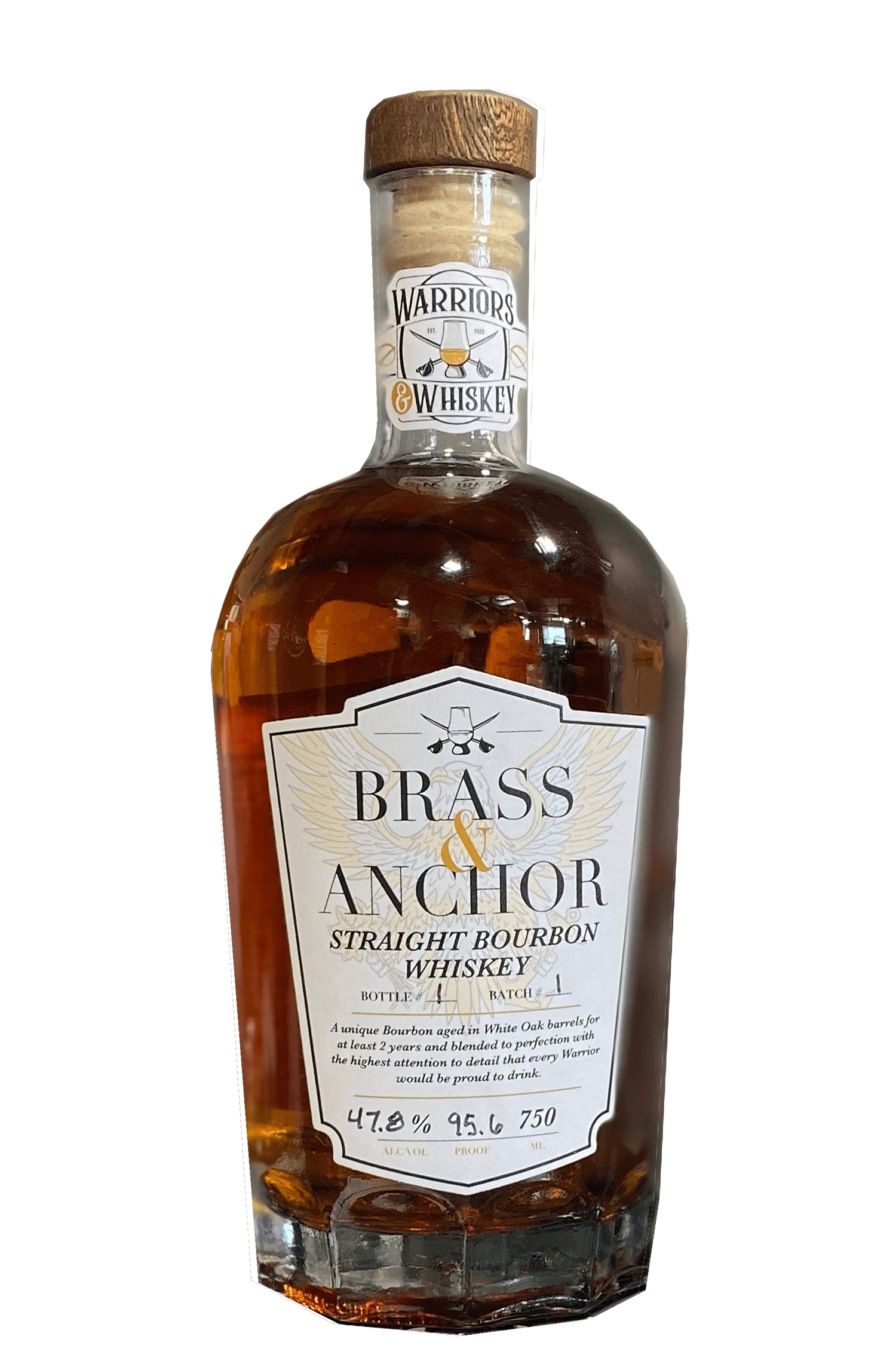 Brass & Anchor Straight Bourbon Whiskey -  RackHouse Whiskey Club