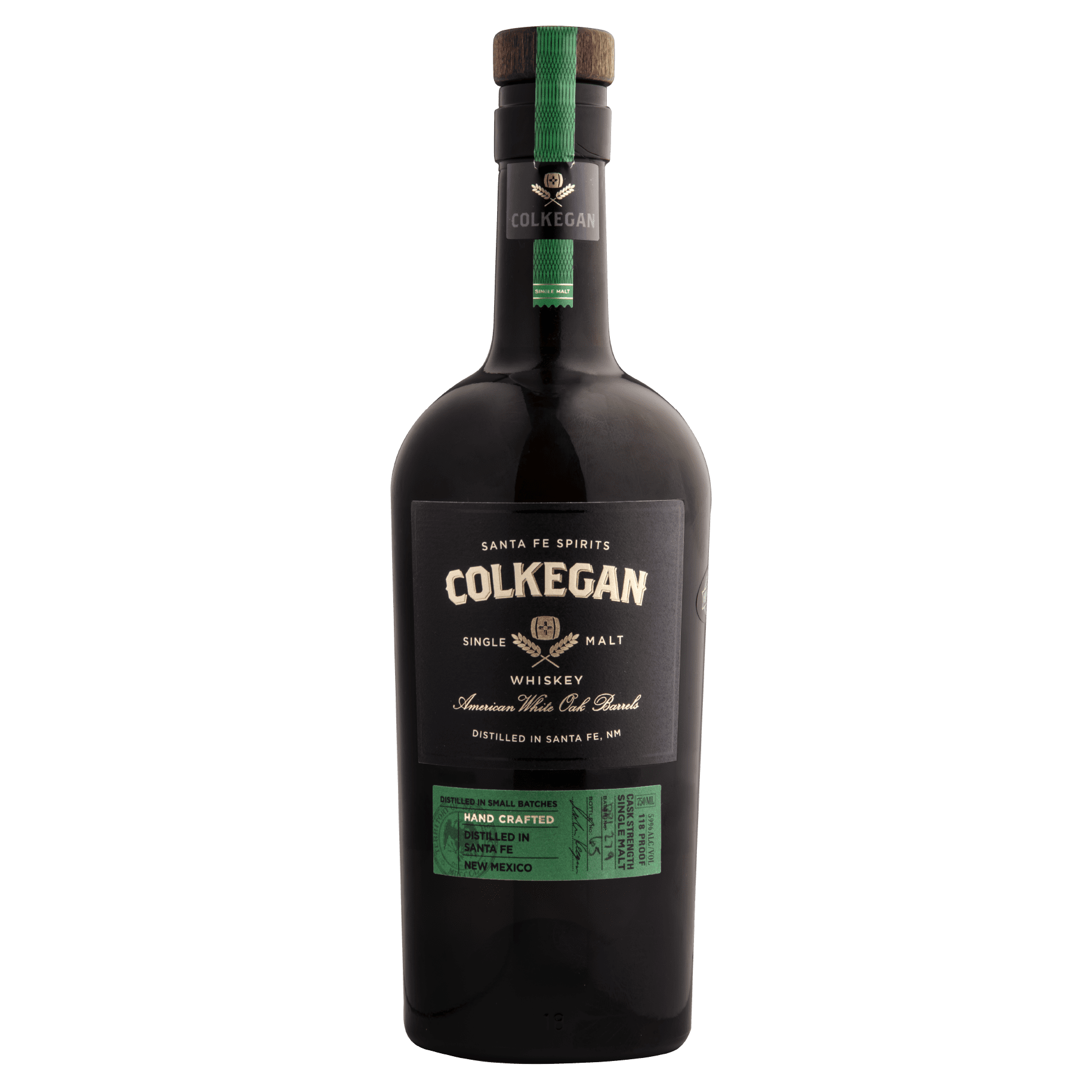 Colkeegan Cask Strength Single Malt | Santa Fe Spirits -  RackHouse Whiskey Club