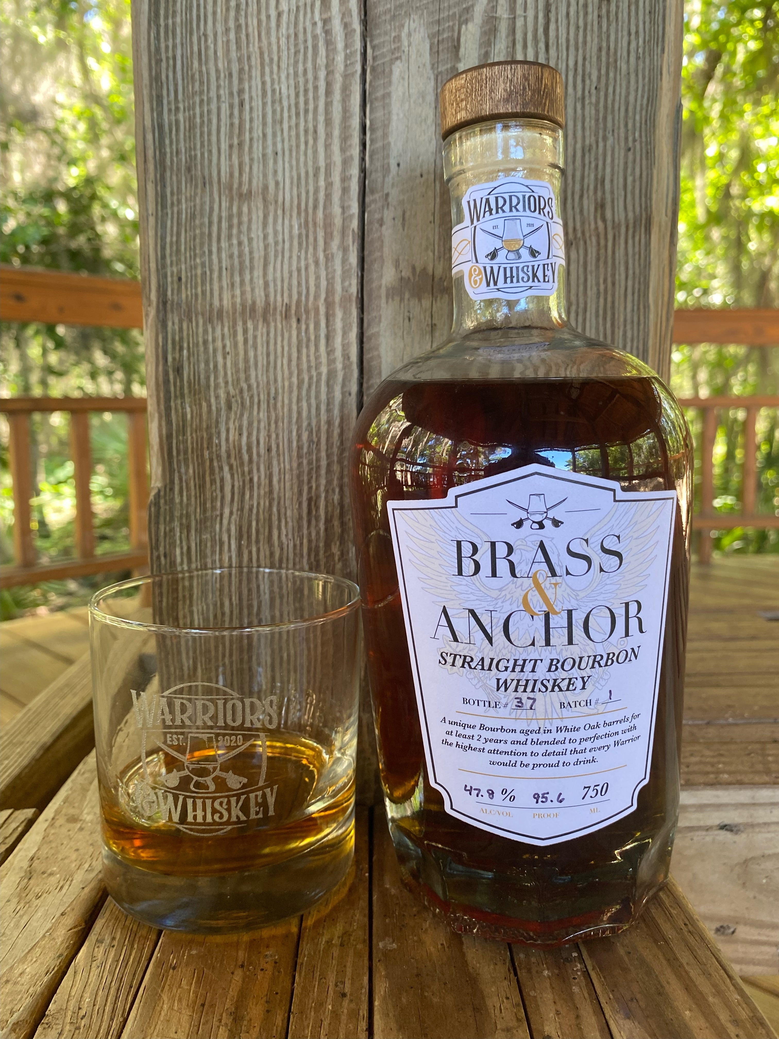 Brass & Anchor Straight Bourbon Whiskey – RackHouse Whiskey Club