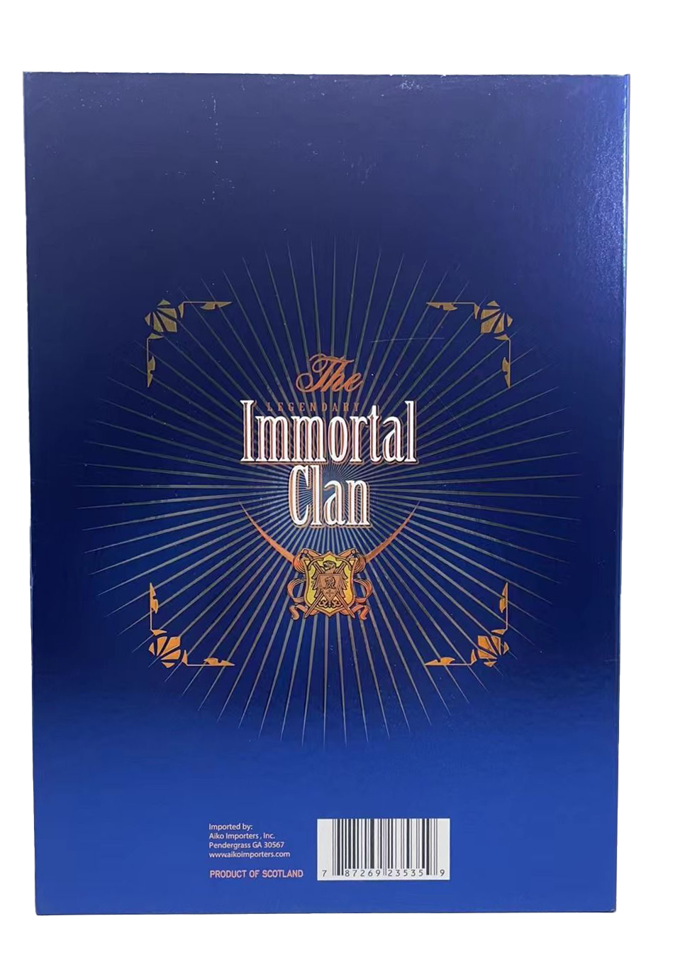 Immortal Clan Scotch Whisky