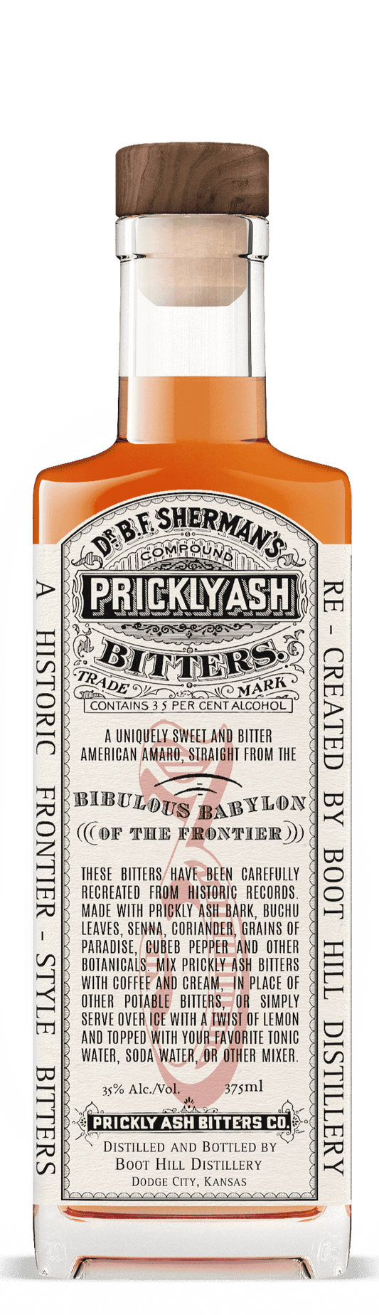 Prickly Ash Bitters | Boot Hill Distillery -  RackHouse Whiskey Club