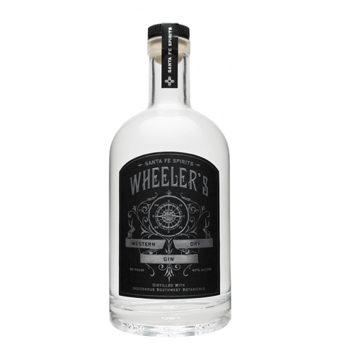 Wheelers Western Dry Gin | Santa Fe Spirits -  RackHouse Whiskey Club