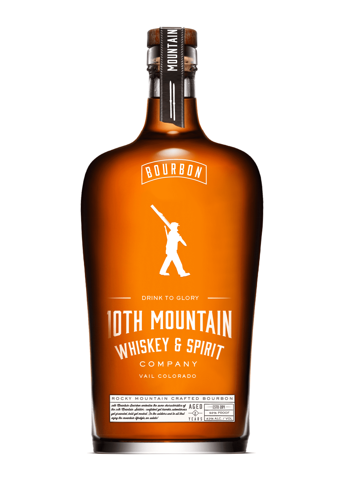 Commemorative Cask Strength 10th Mountain Bourbon - 750ML -  RackHouse Whiskey Club